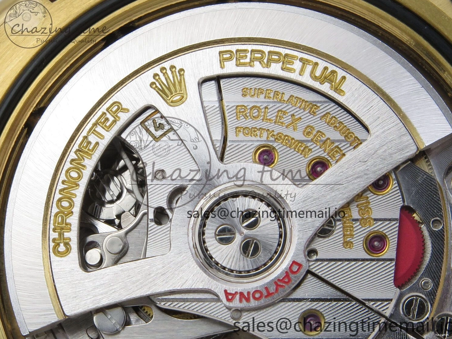 on Dial Daytona 1:1 YG Strap THBF Black SH4131 Edition Best 126518LN Oysterflex 0223